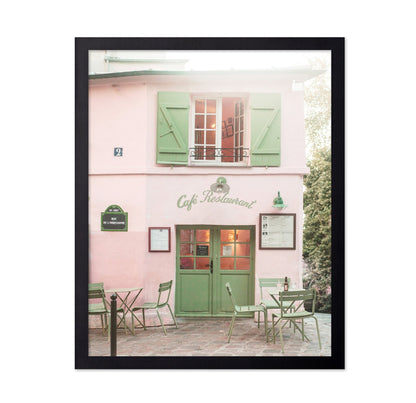 Paris Cafe Pastel