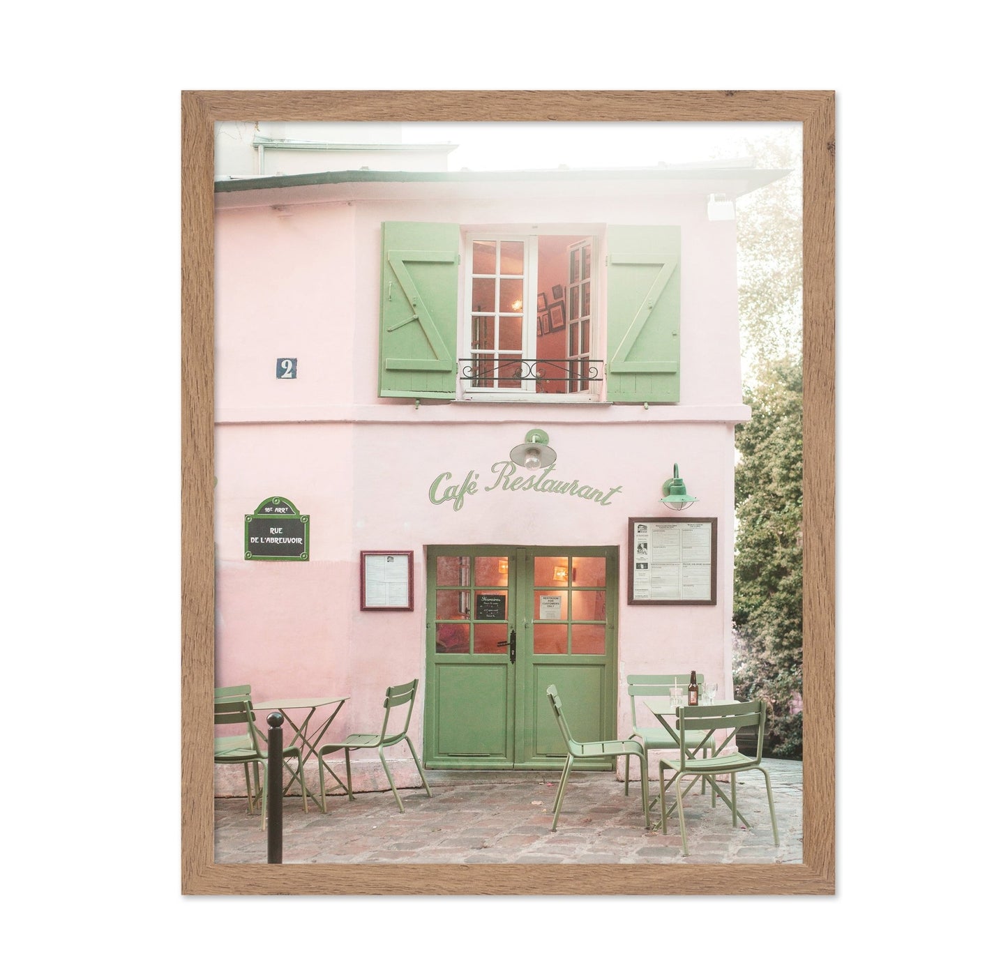 Paris Cafe Pastel