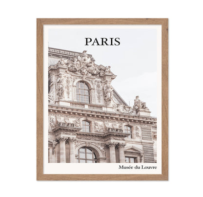 Paris Louvre Facade