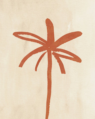 Abstract Palm Sketch