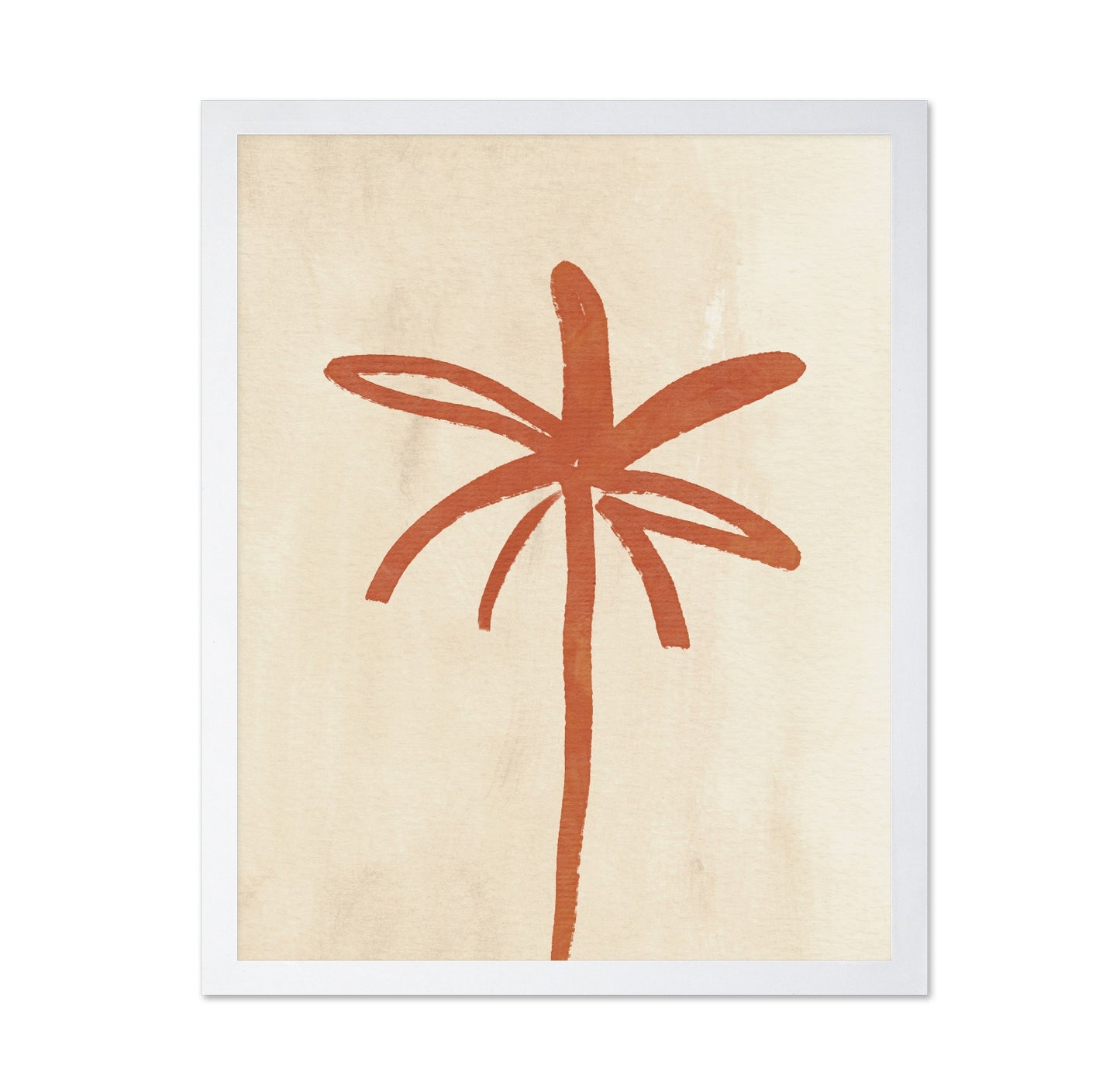 Abstract Palm Sketch