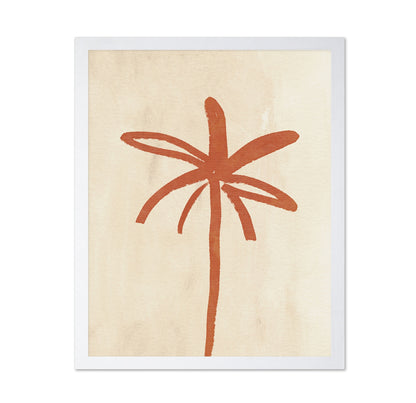 Abstract Palm Sketch