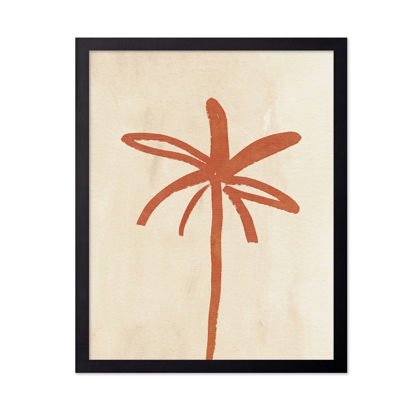 Abstract Palm Sketch
