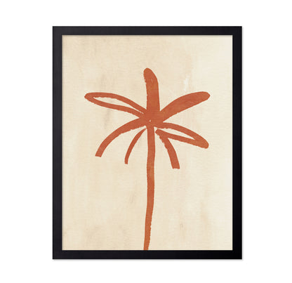 Abstract Palm Sketch