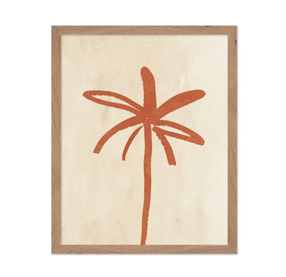 Abstract Palm Sketch