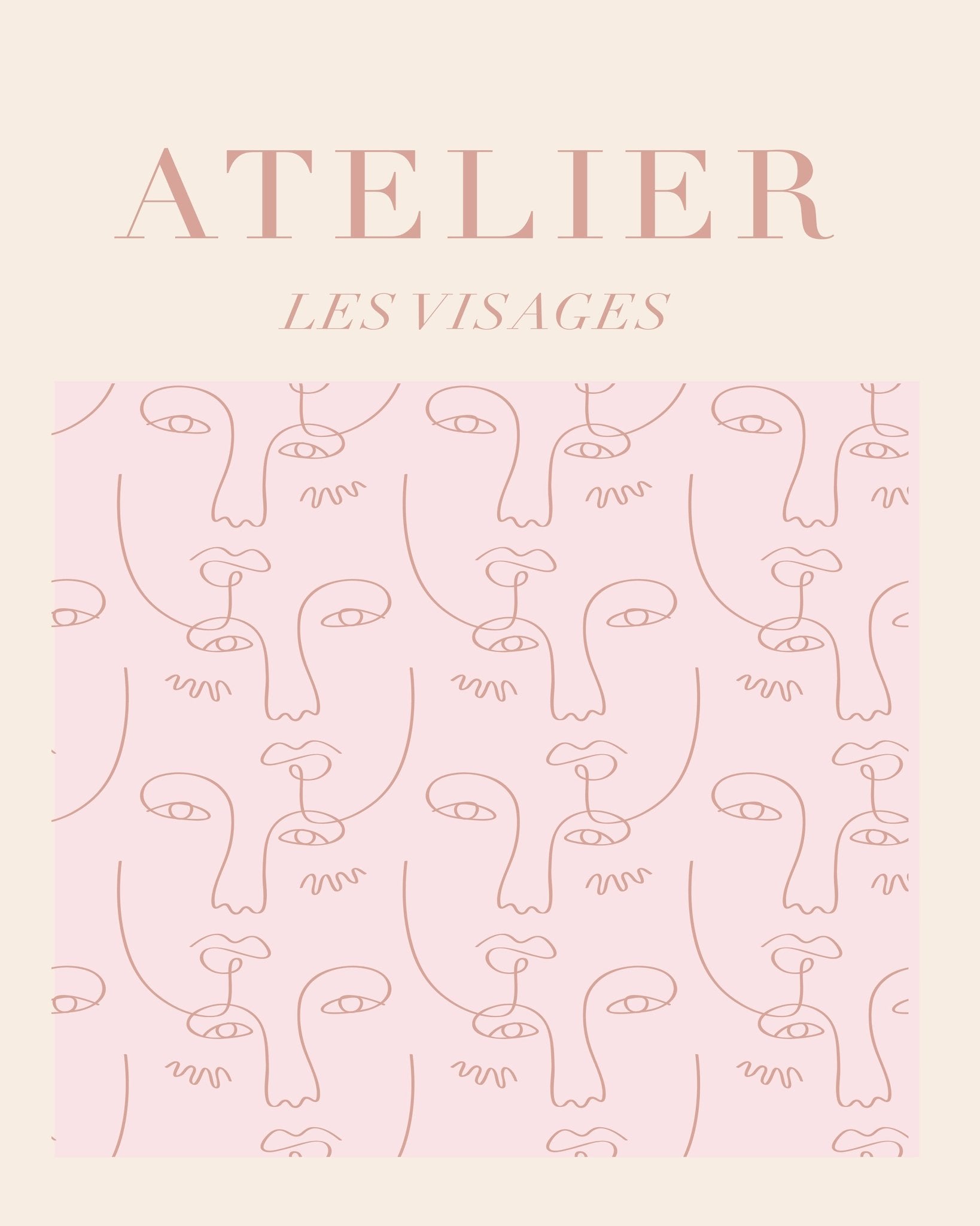 Atelier Faces Pattern