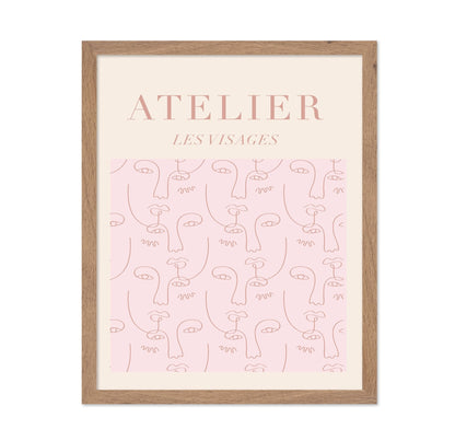Atelier Faces Pattern