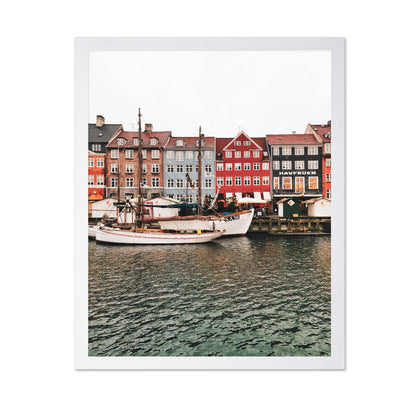 Colorful Harbor Boats No2