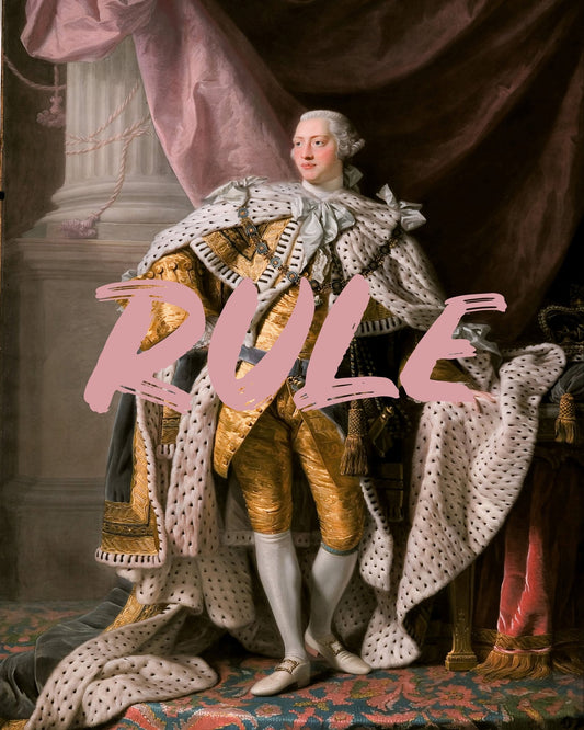 Regal King Portrait