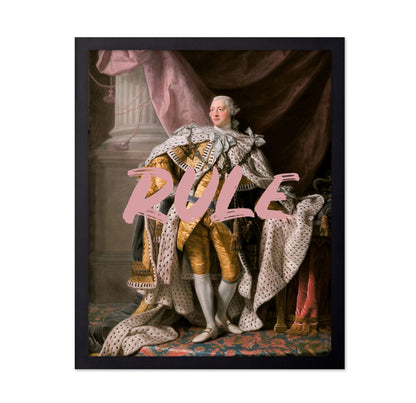 Regal King Portrait