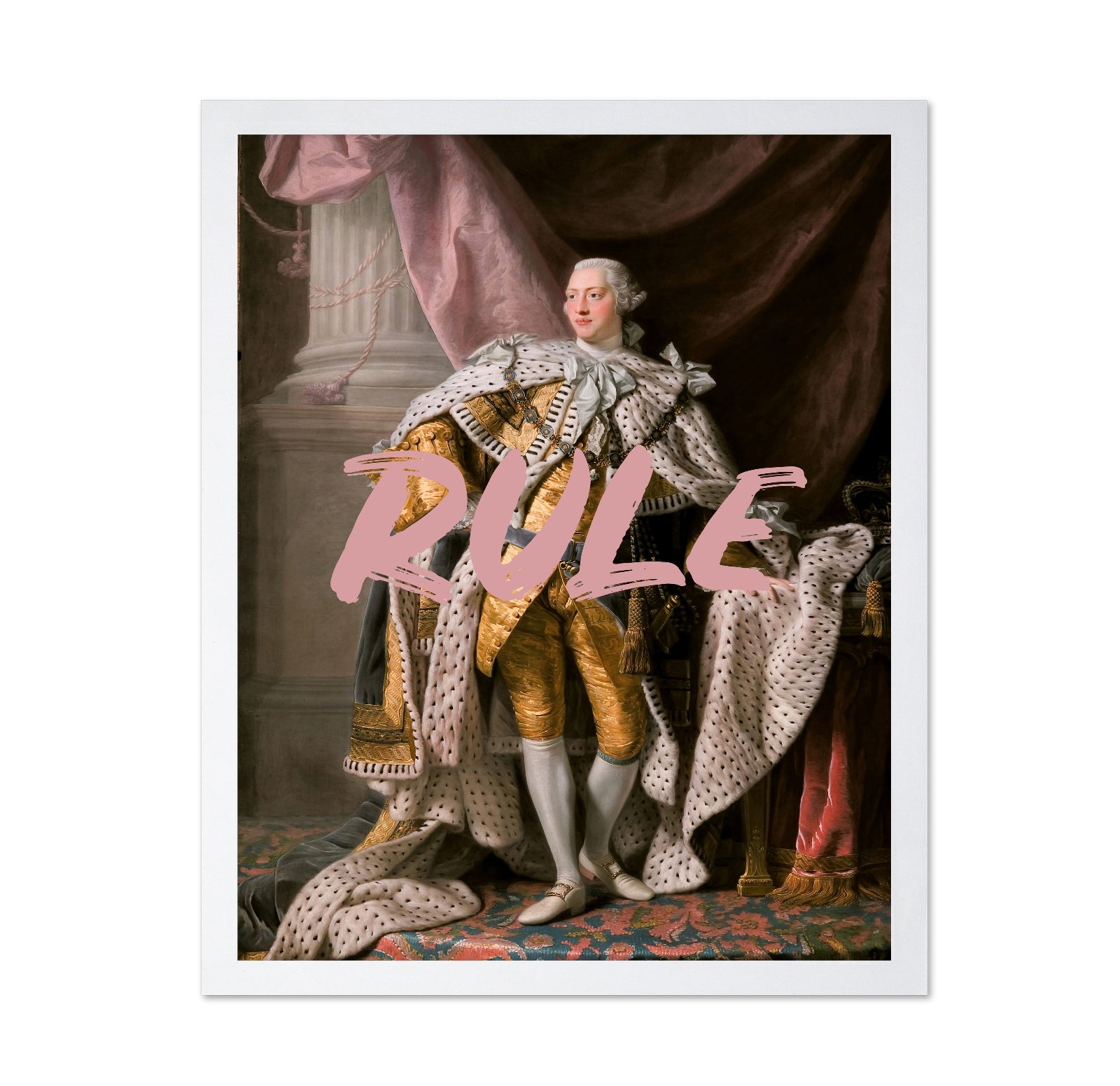 Regal King Portrait