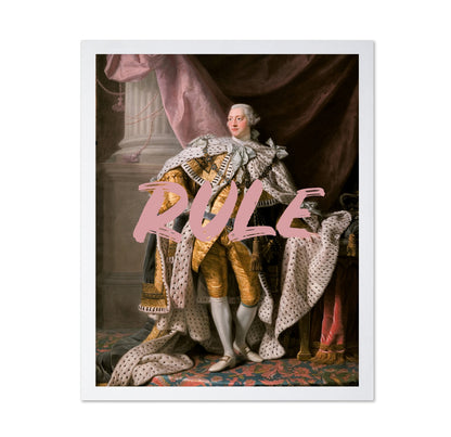 Regal King Portrait