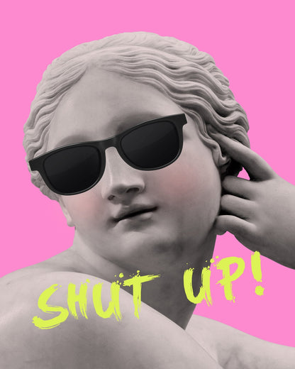 Statue Shut Up