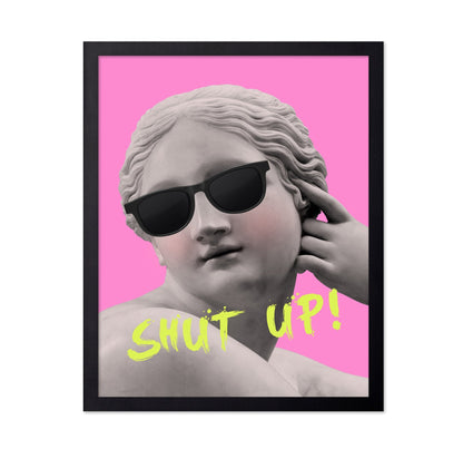 Statue Shut Up