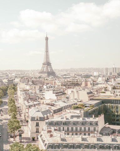 Paris Eiffel Skyline
