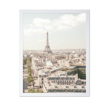 Paris Eiffel Skyline