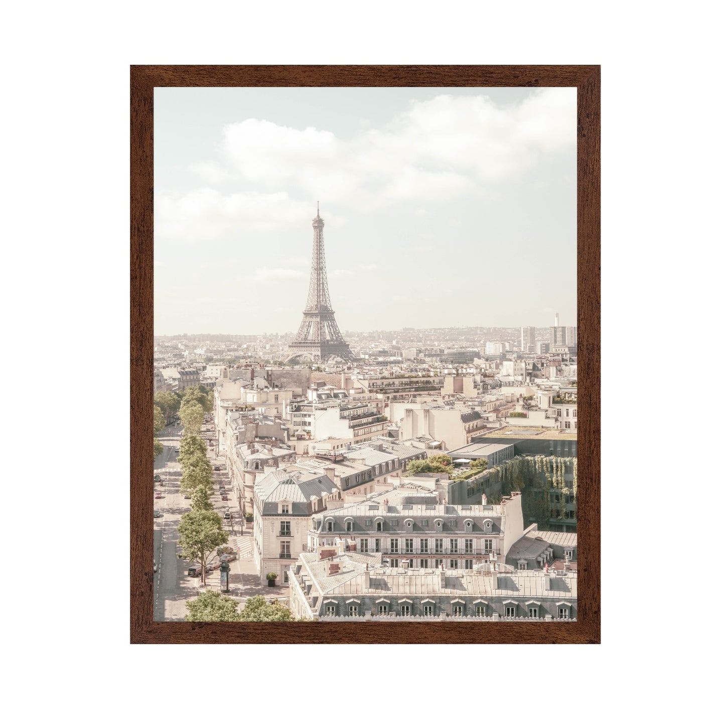Paris Eiffel Skyline