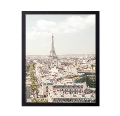 Paris Eiffel Skyline