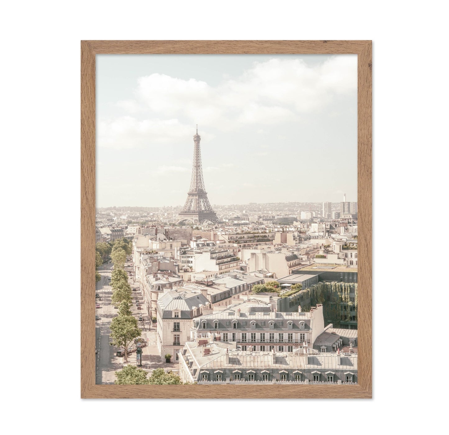Paris Eiffel Skyline