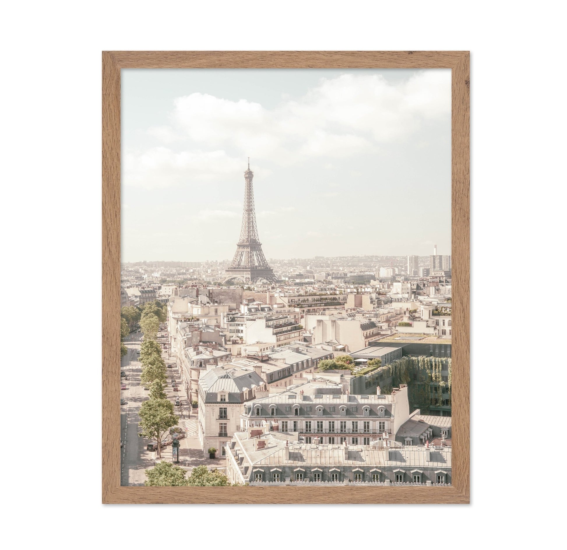Paris Eiffel Skyline