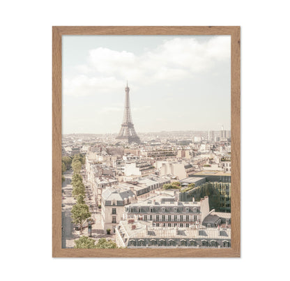 Paris Eiffel Skyline