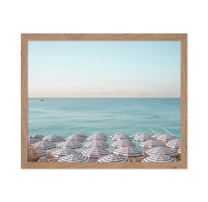 Seaside Umbrella Rows