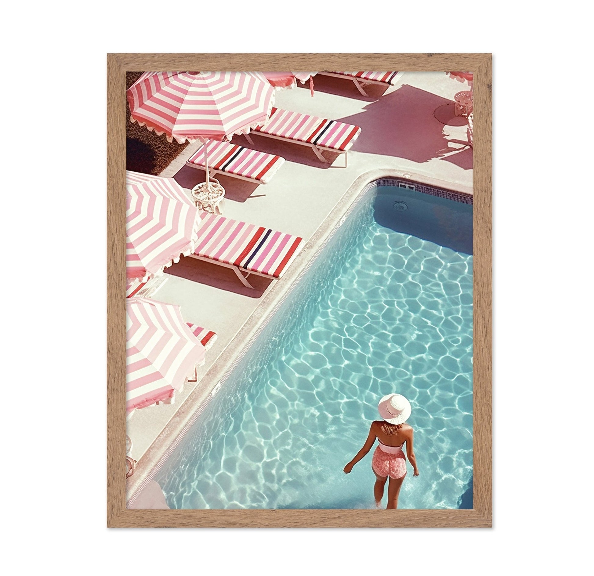 Pink Poolside Escape No2