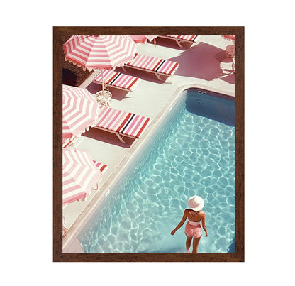 Pink Poolside Escape No2