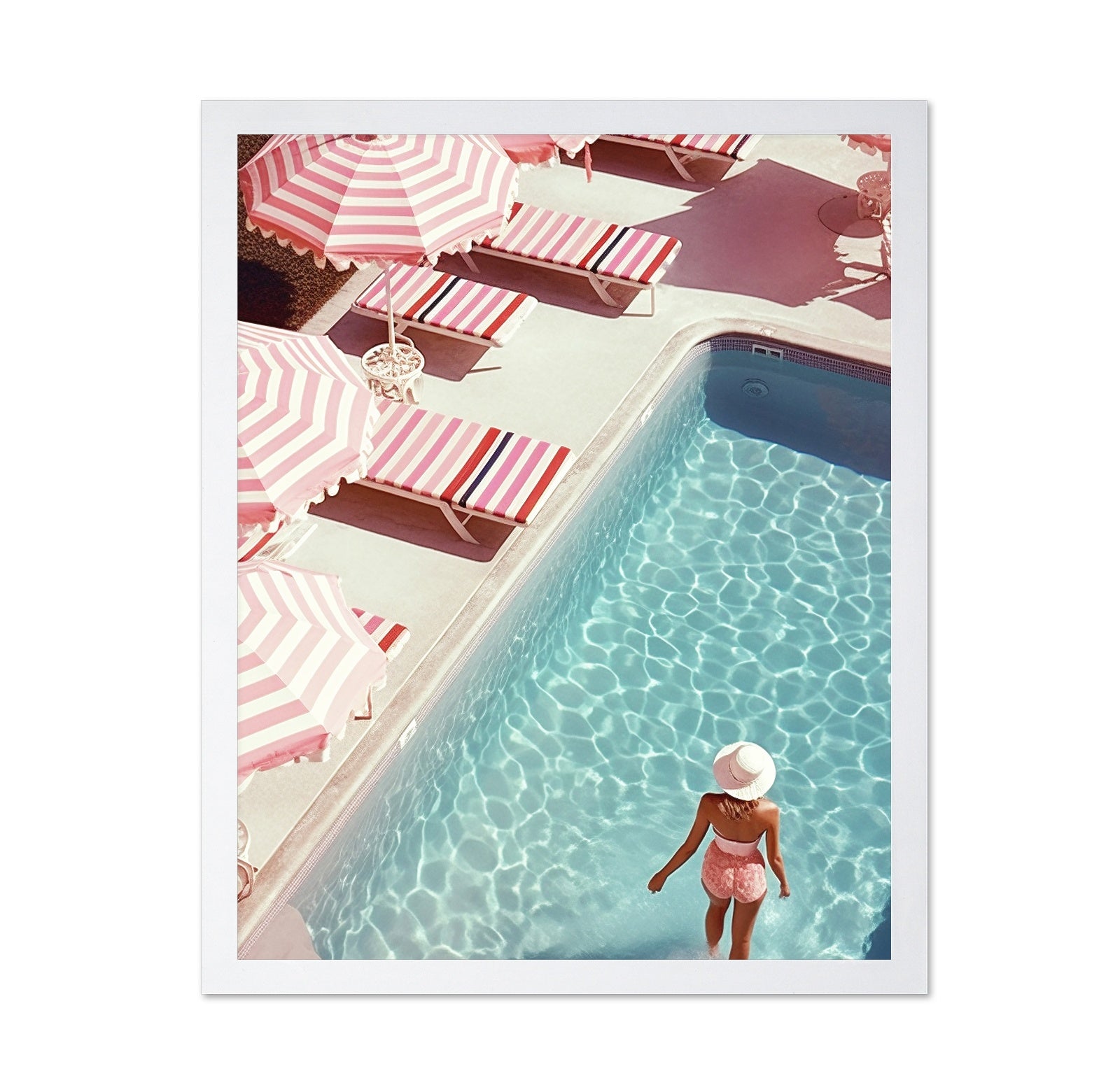 Pink Poolside Escape No2