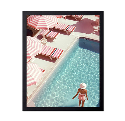 Pink Poolside Escape No2