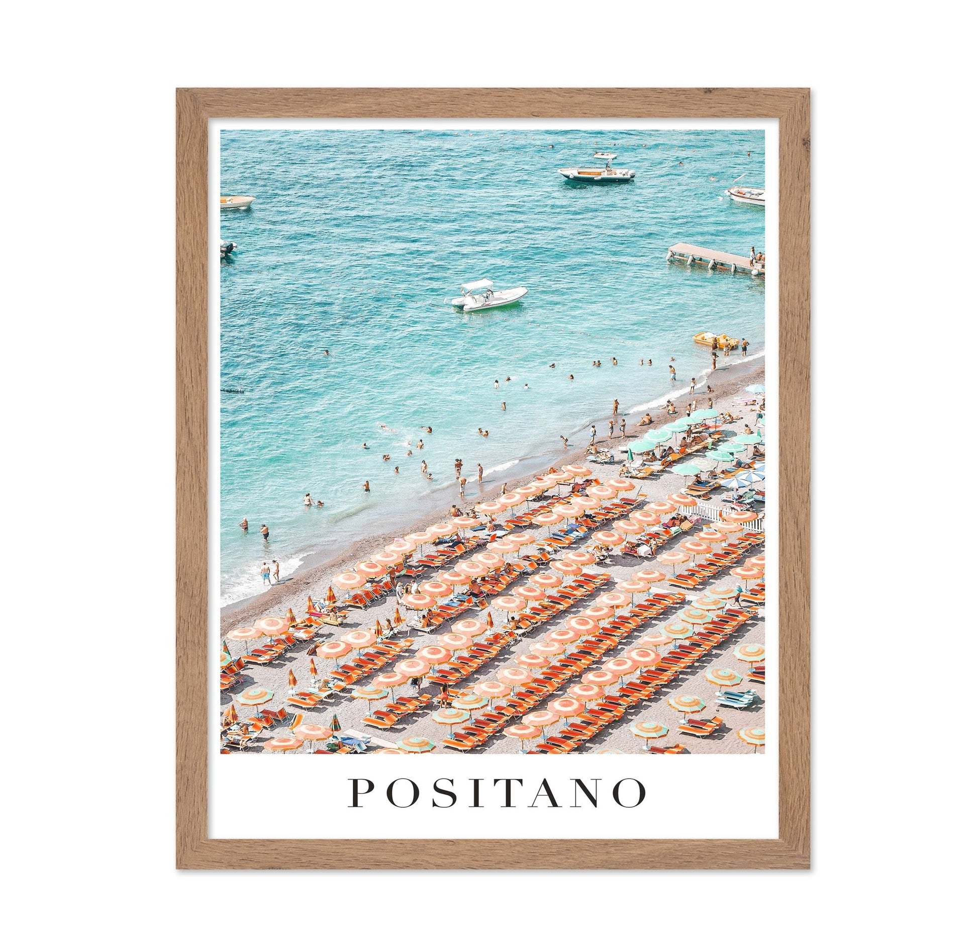 Positano Beach Scene