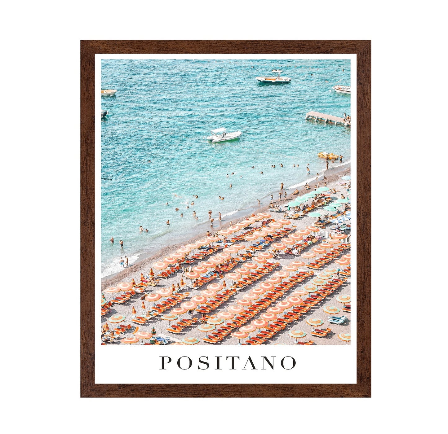 Positano Beach Scene