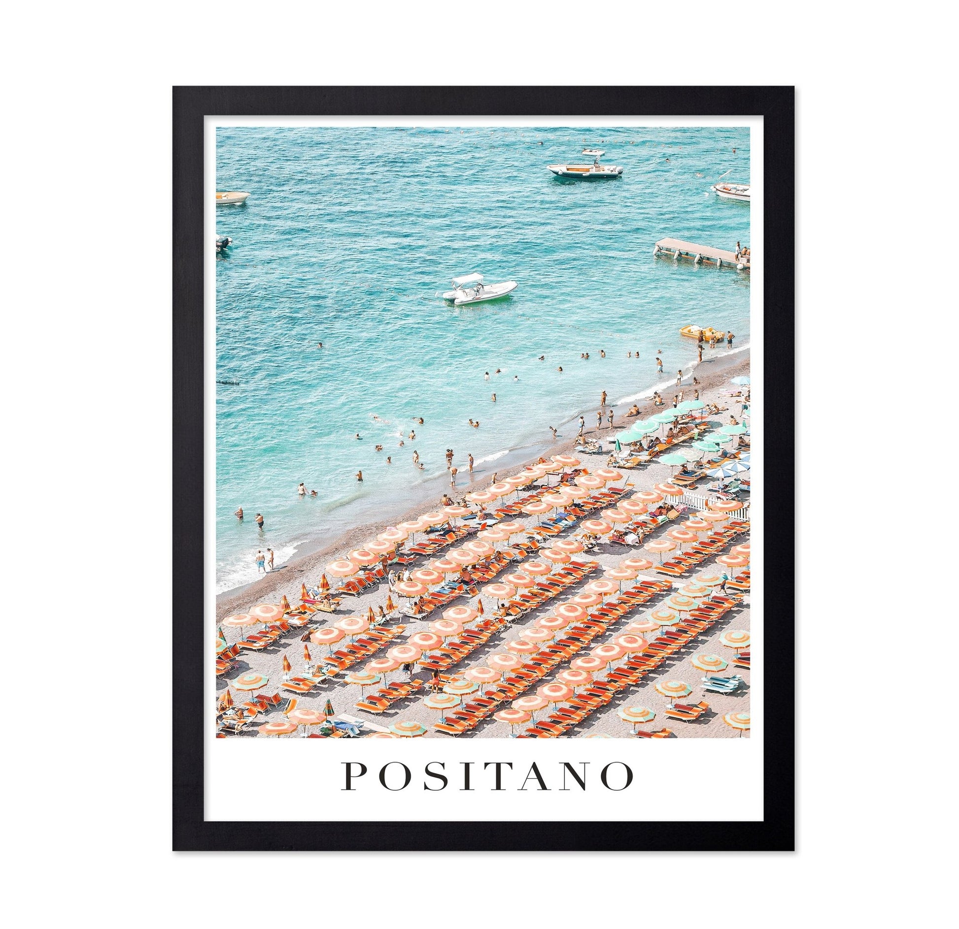 Positano Beach Scene