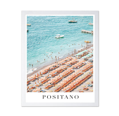 Positano Beach Scene