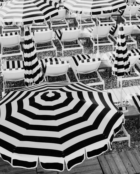 Striped Beach Umbrellas No1