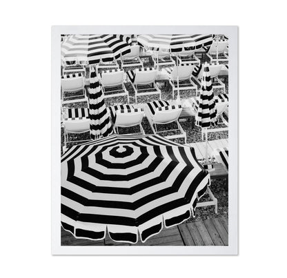 Striped Beach Umbrellas No1