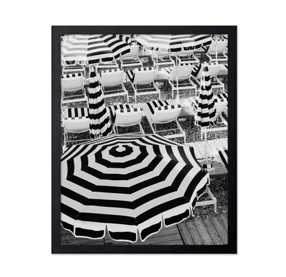 Striped Beach Umbrellas No1