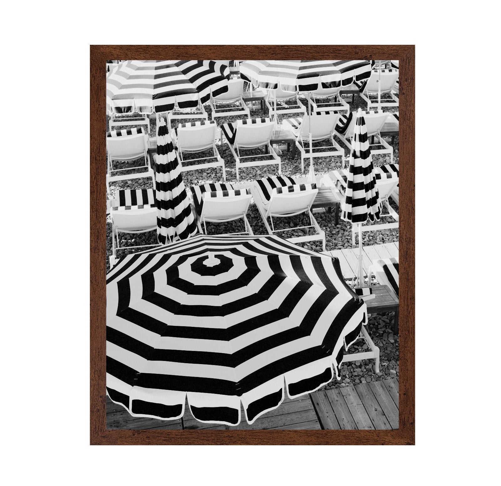 Striped Beach Umbrellas No1