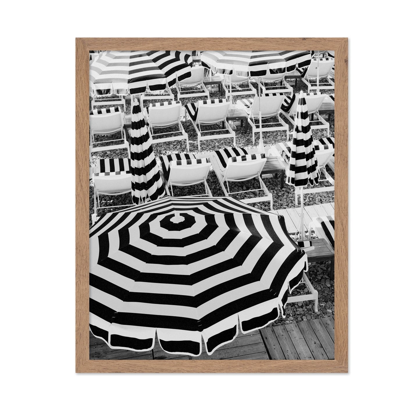 Striped Beach Umbrellas No1