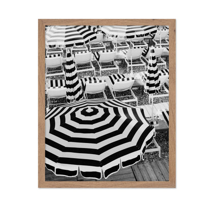 Striped Beach Umbrellas No1