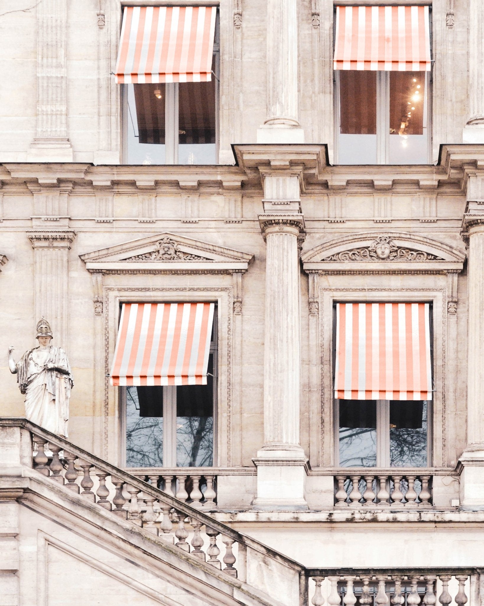 Paris Striped Windows No2