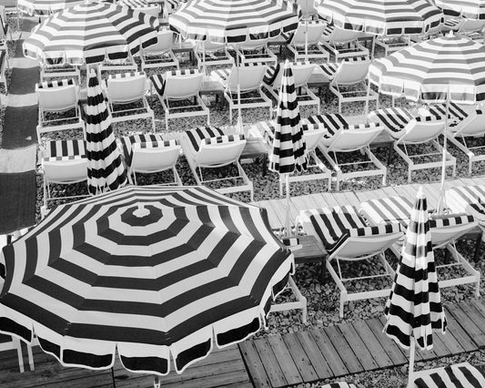 Striped Beach Umbrellas No2