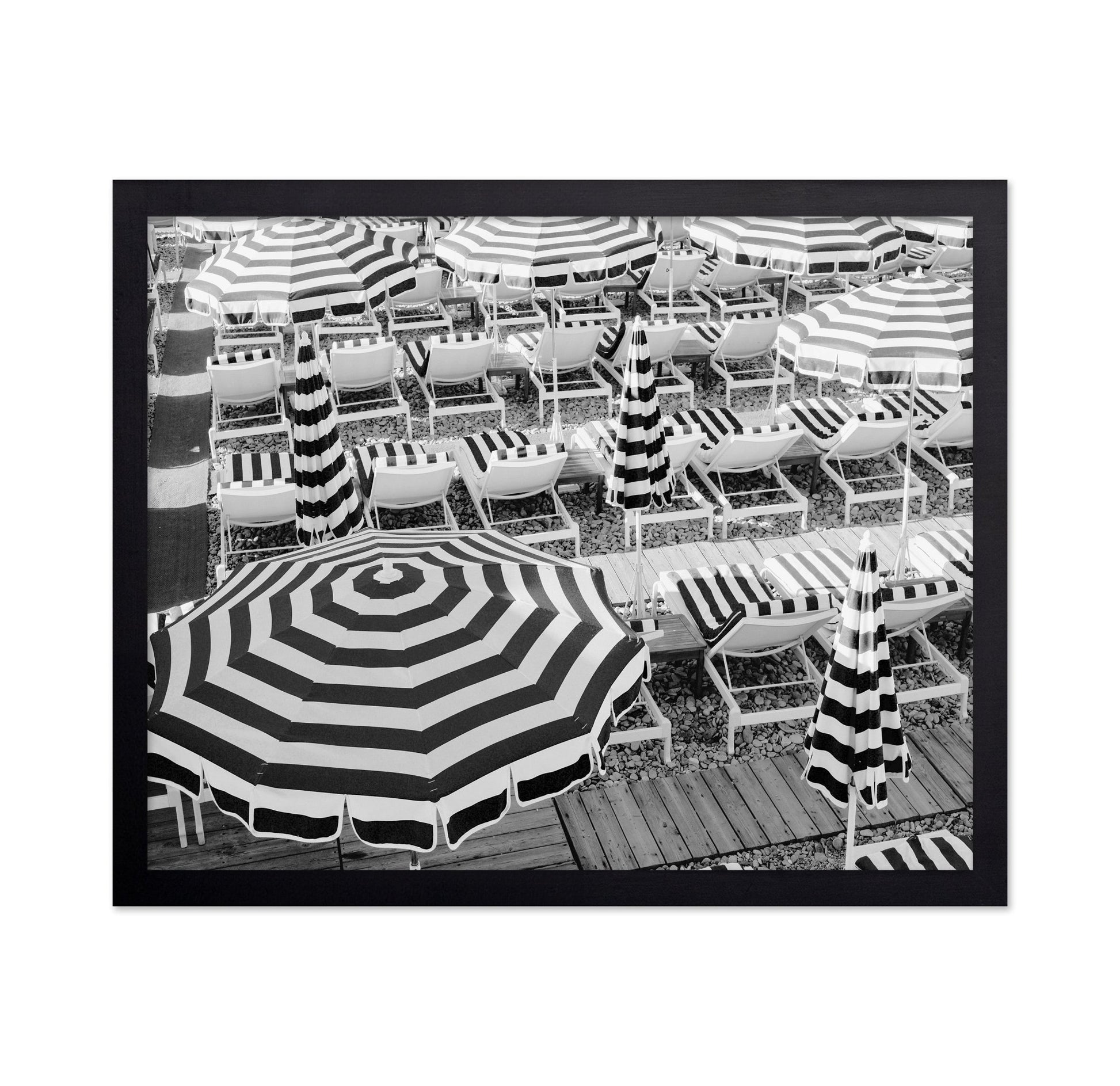 Striped Beach Umbrellas No2