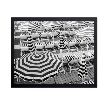 Striped Beach Umbrellas No2