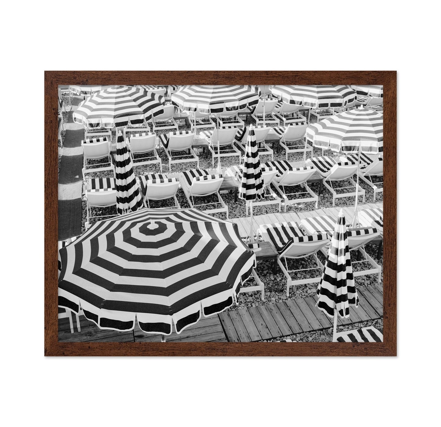 Striped Beach Umbrellas No2
