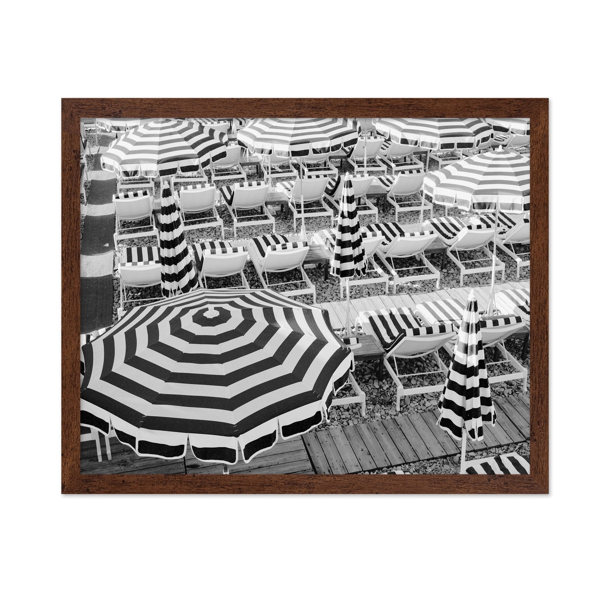 Striped Beach Umbrellas No2