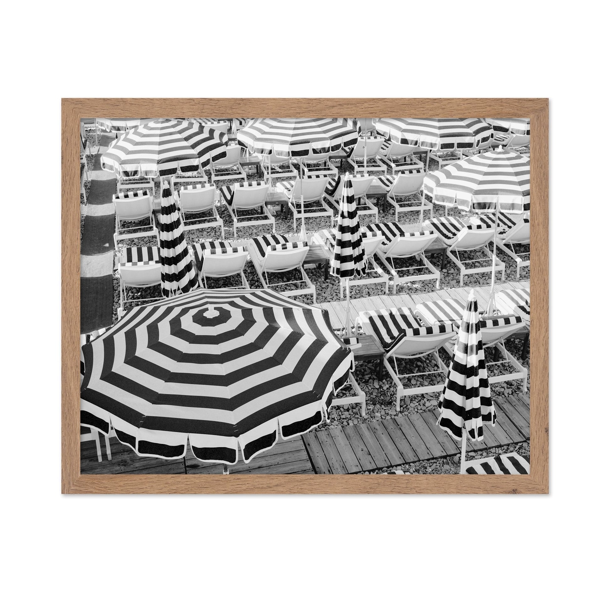 Striped Beach Umbrellas No2