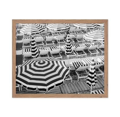 Striped Beach Umbrellas No2