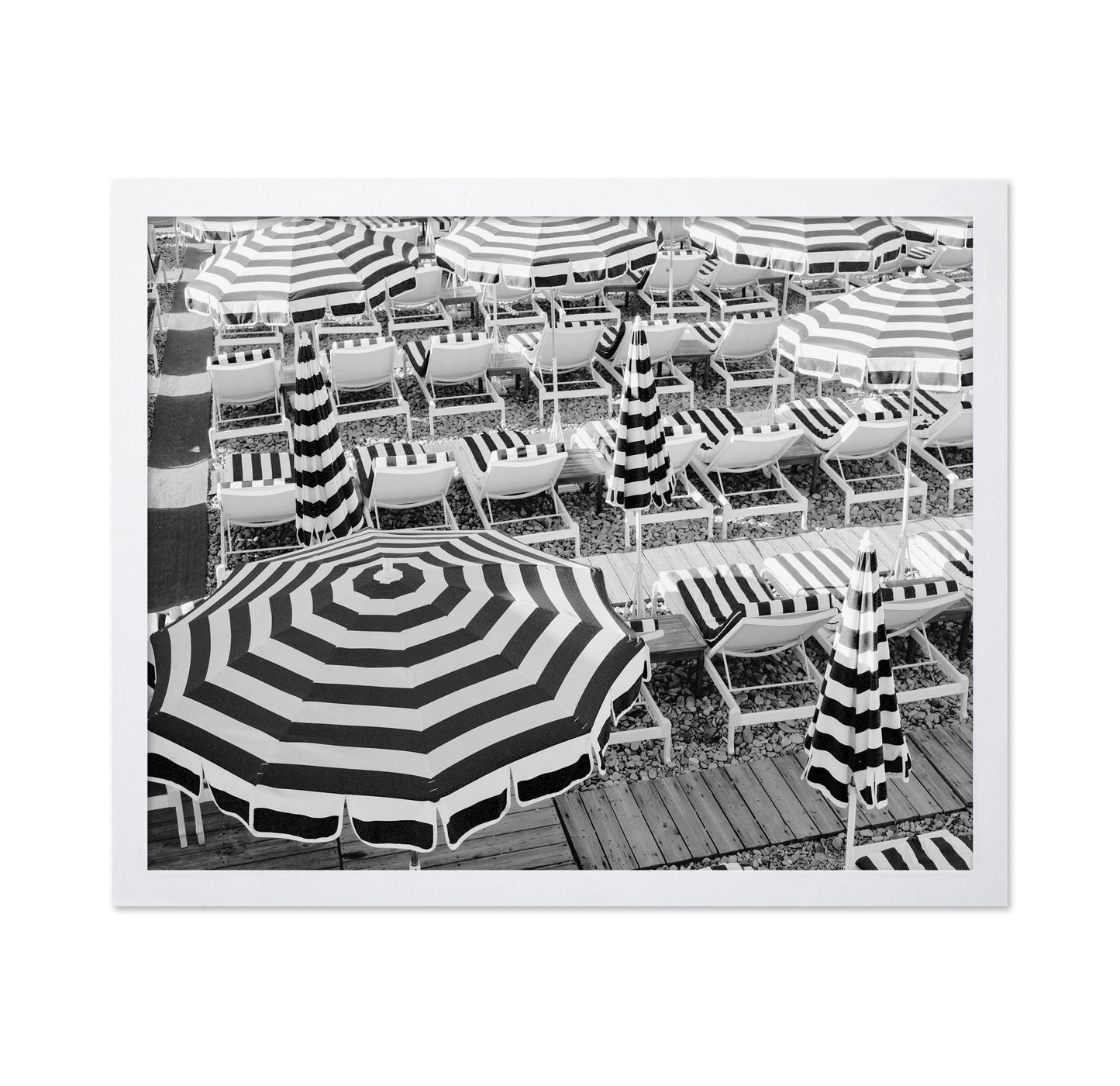 Striped Beach Umbrellas No2