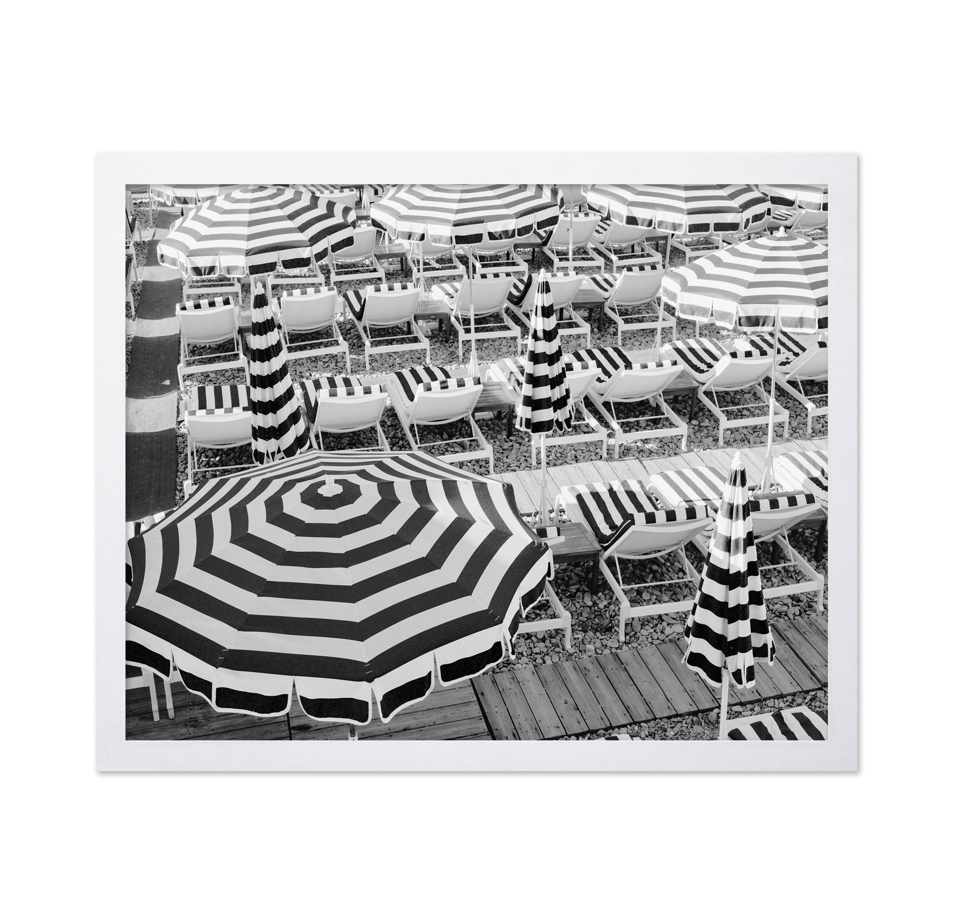 Striped Beach Umbrellas No2